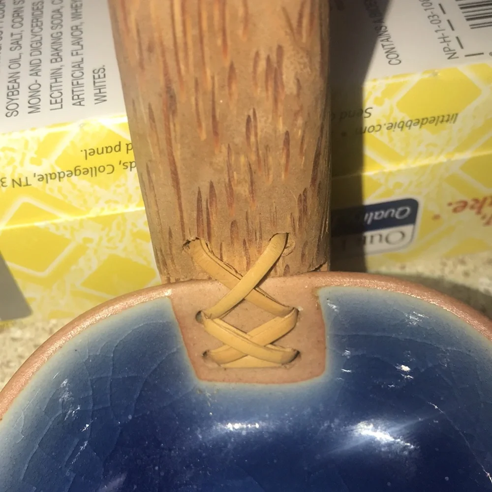 Siam celadon a wood Ash Glaze Ladle